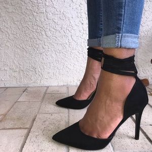 Black heels